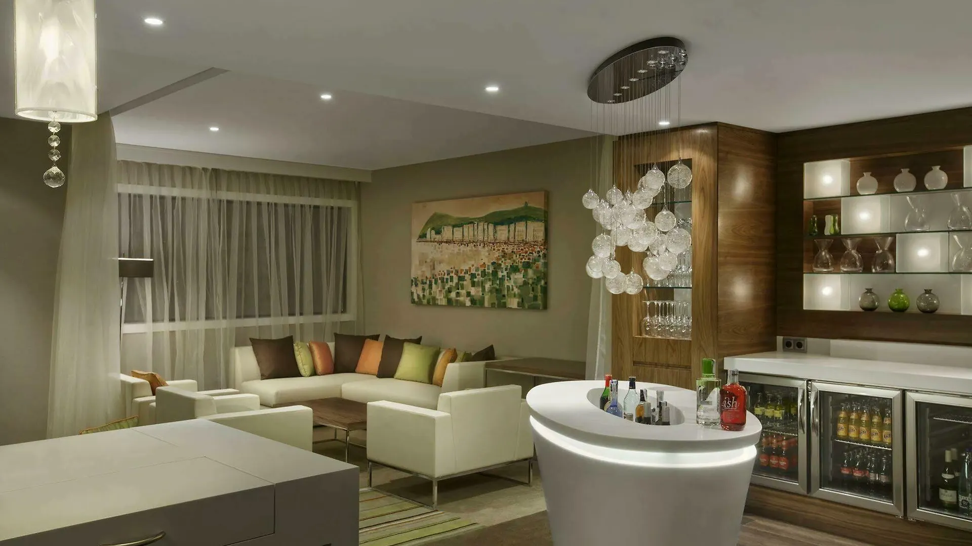 ****  Hilton Barcelona Hotel Spanyolország